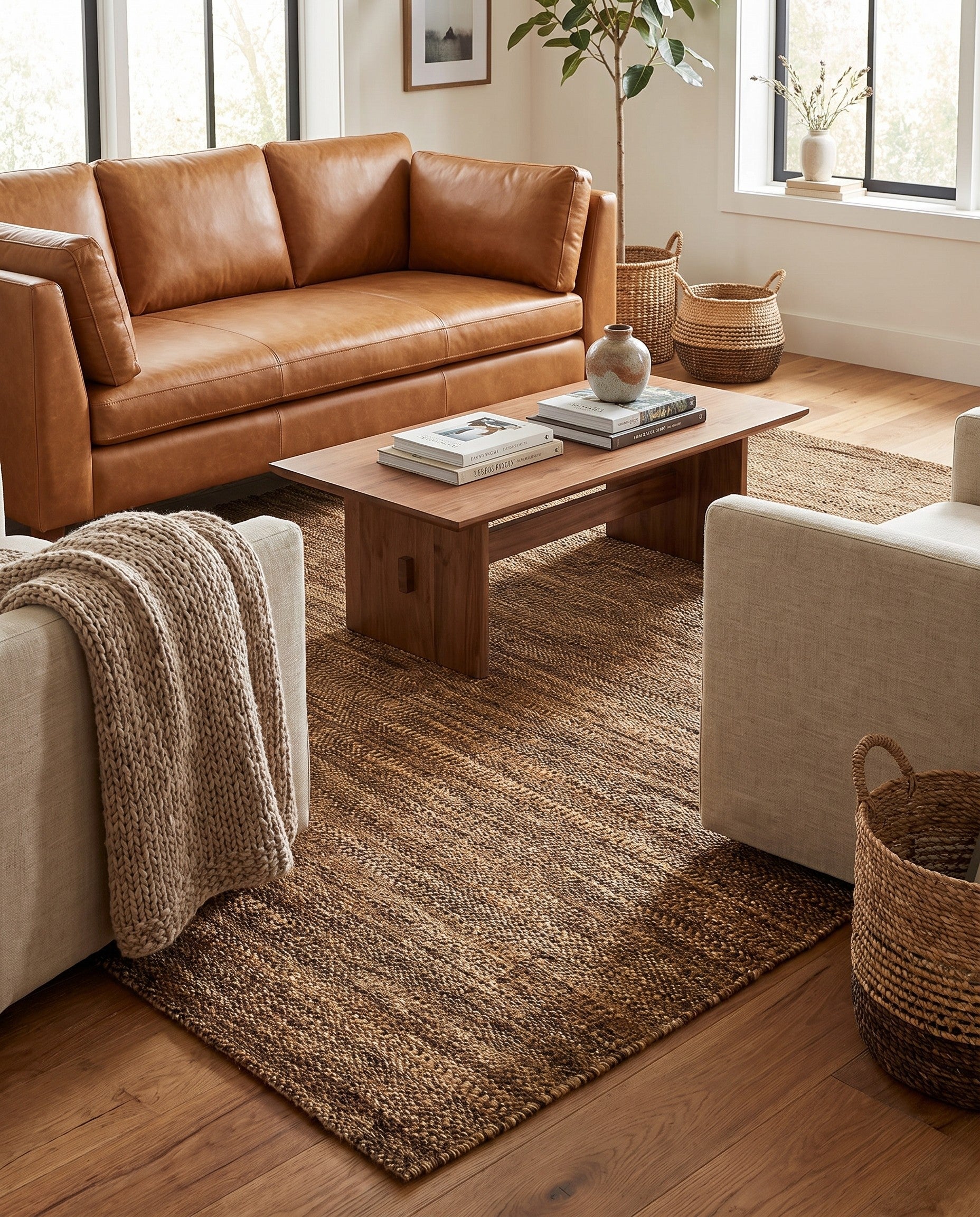 5' 4 x 6' 6 Juma Wool Rug