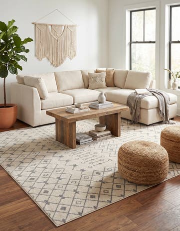 7' 7 x 10' Moroccan Trellis Rug