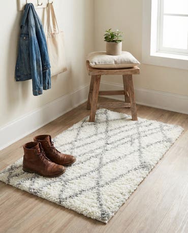  2' x 3' Soft Touch Shag Rug