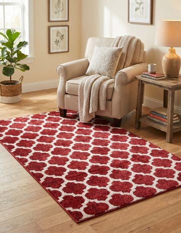 3' x 5' 3 Trellis Rug