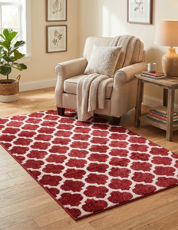 3' x 5' 3 Trellis Rug