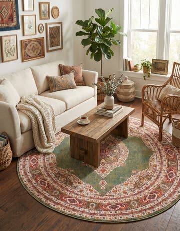 8' x 8' Santiago Round Rug