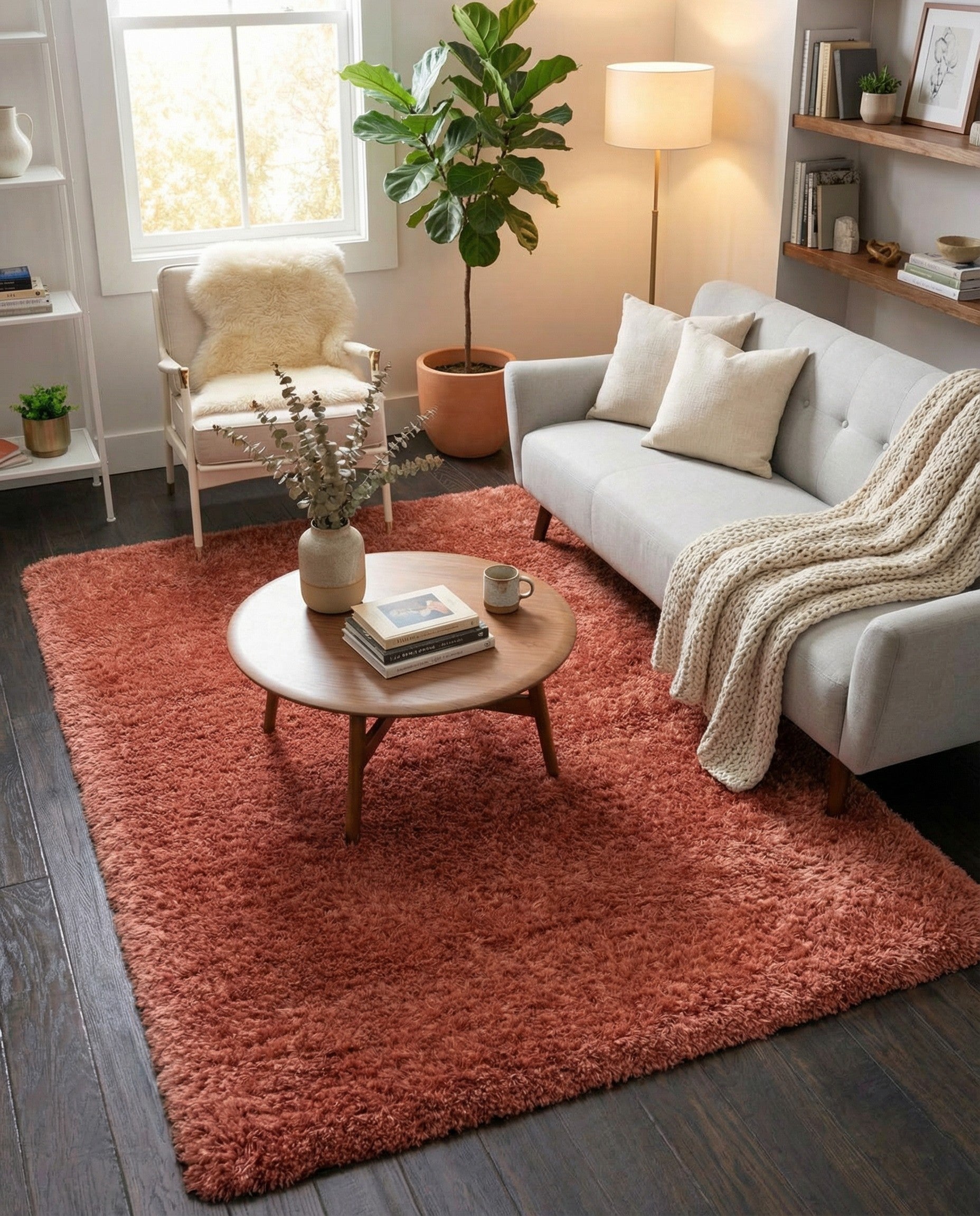 6' x 9' Infinity Shag Rug