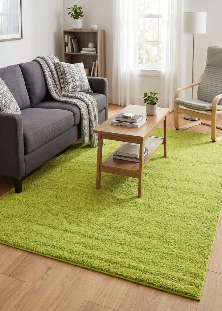 7' x 10' Solid Frieze Rug