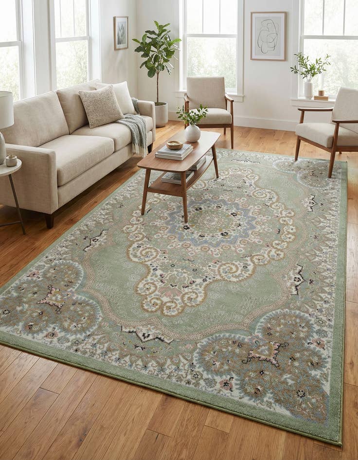 Detail image of  6' x 9' Kamala Washable Rug