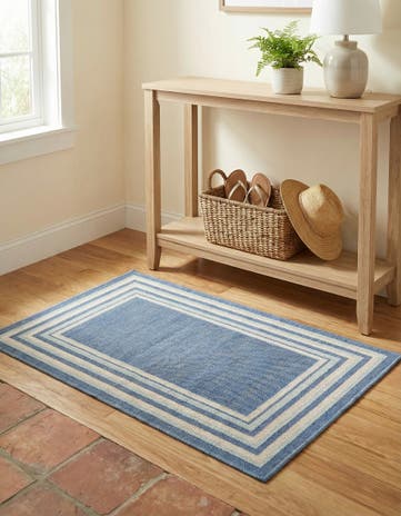 Blue Lotus Rug