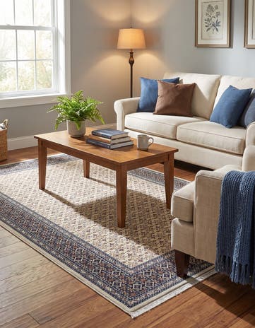 5' 3 x 8' Nain Design Rug