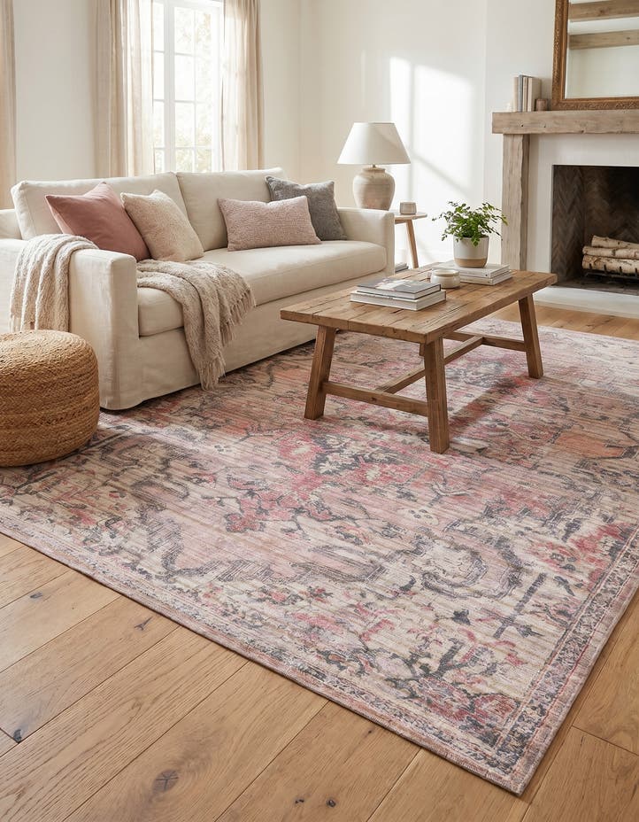 7' 10 x 10' Washable Nostalgia Rug