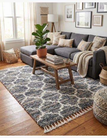 8' x 8' Lagom Shag Square Rug