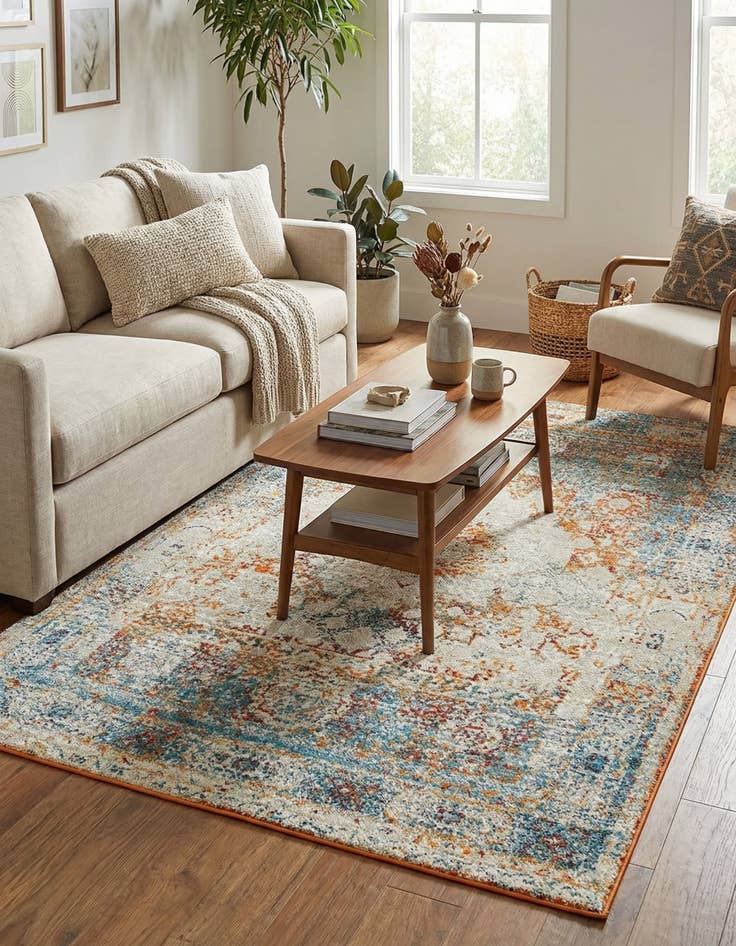 Detail image of 5' x 8' Venice Rug