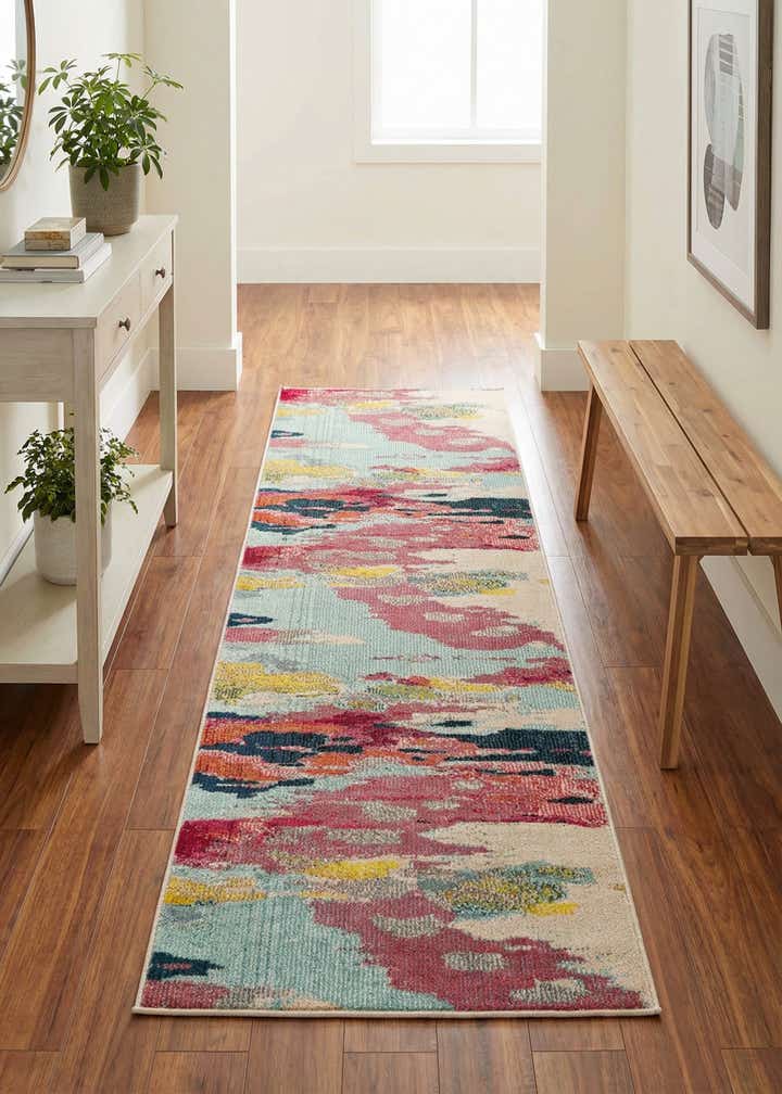 2' 2 x 6' 9 Washable Casablanca Runner Rug