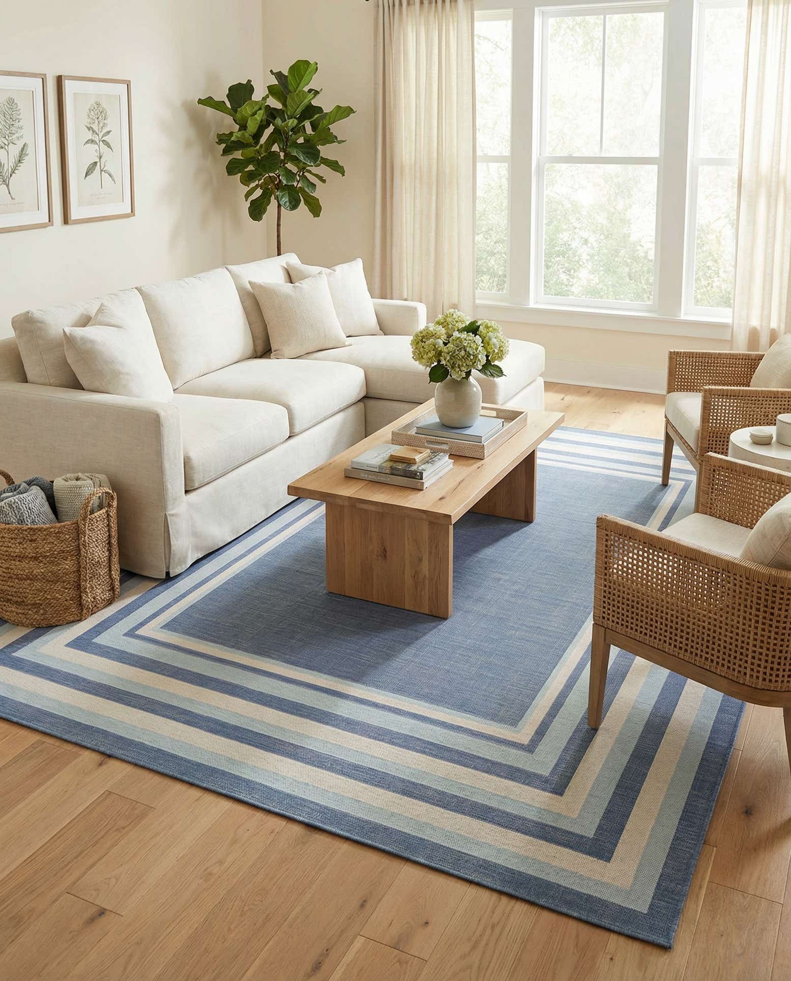 8' x 10' Lotus Rug