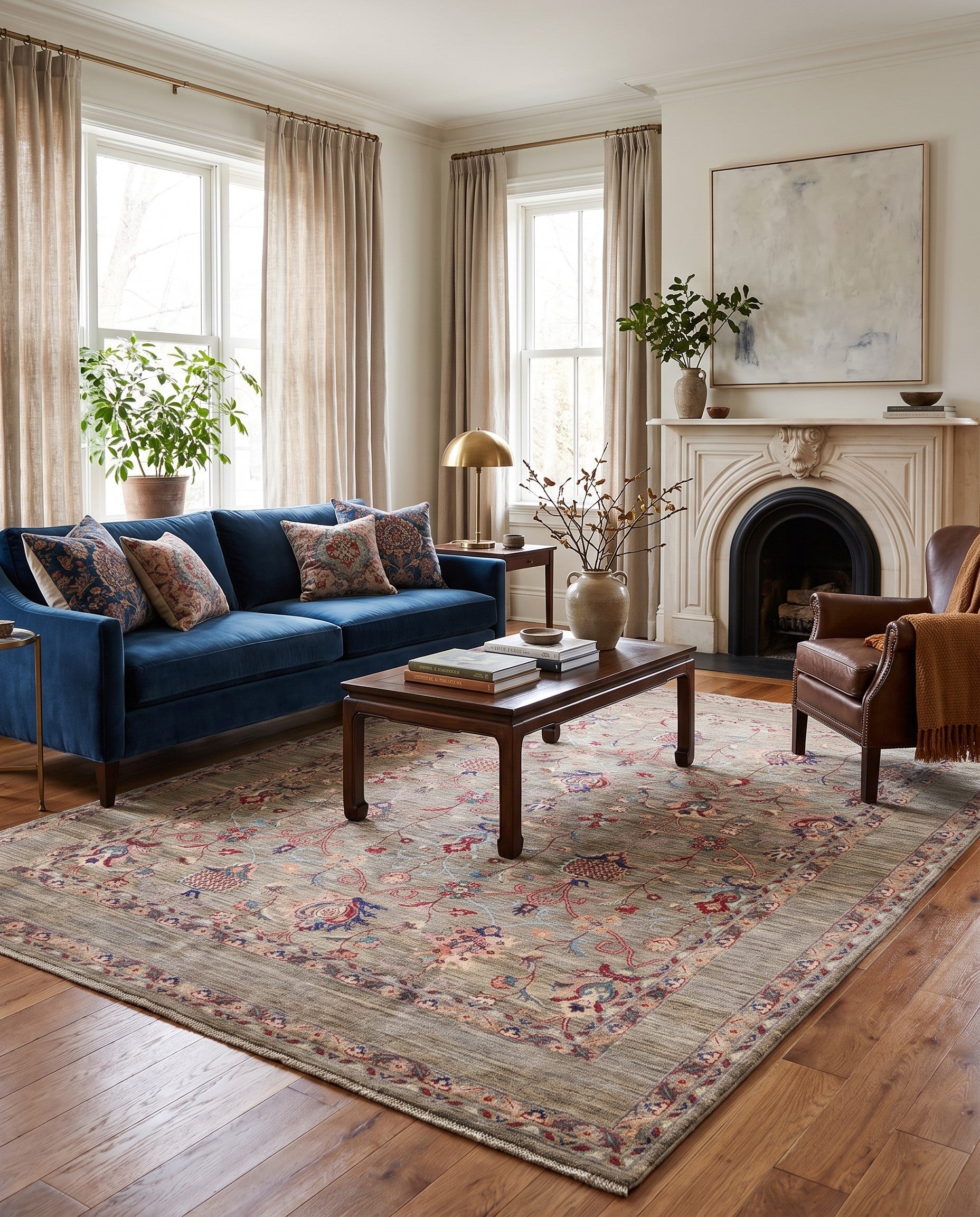 8' 2 x 9' 9 Hand Knotted Ariana Rug