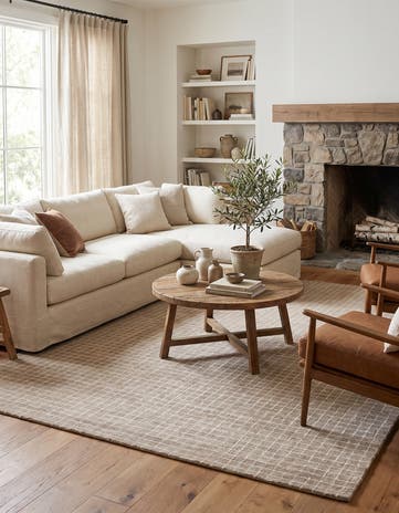 9' x 12' Heritage Line Wool Rug