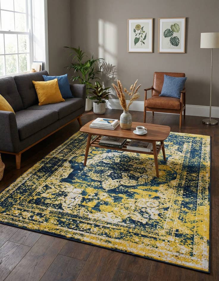 Detail image of 7' 10 x 10' Monte Carlo Rug