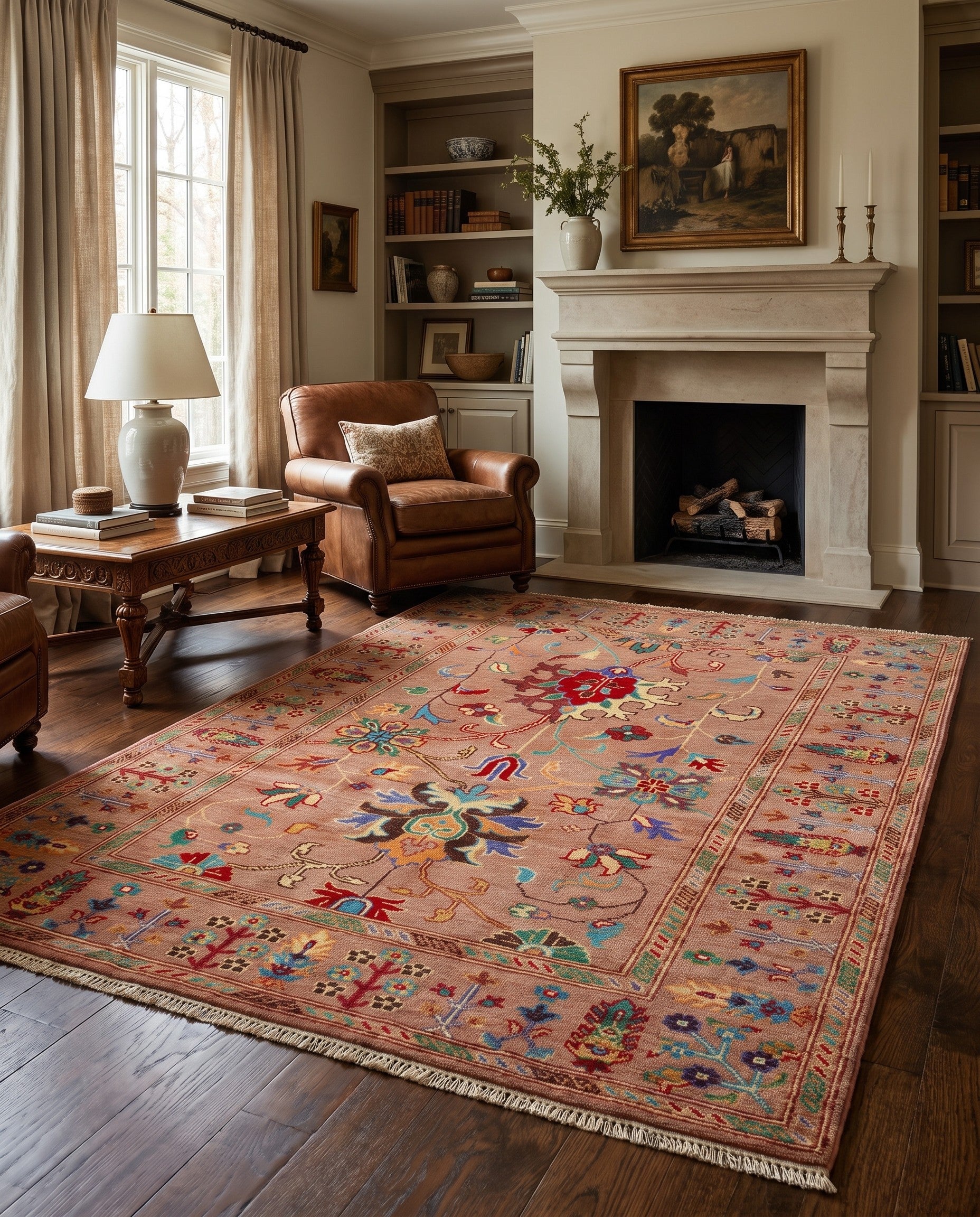 4' 2 x 6' Hand Knotted Kazak Rug