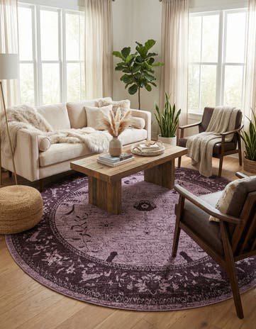 7' 10 x 7' 10 Miranda Round Rug