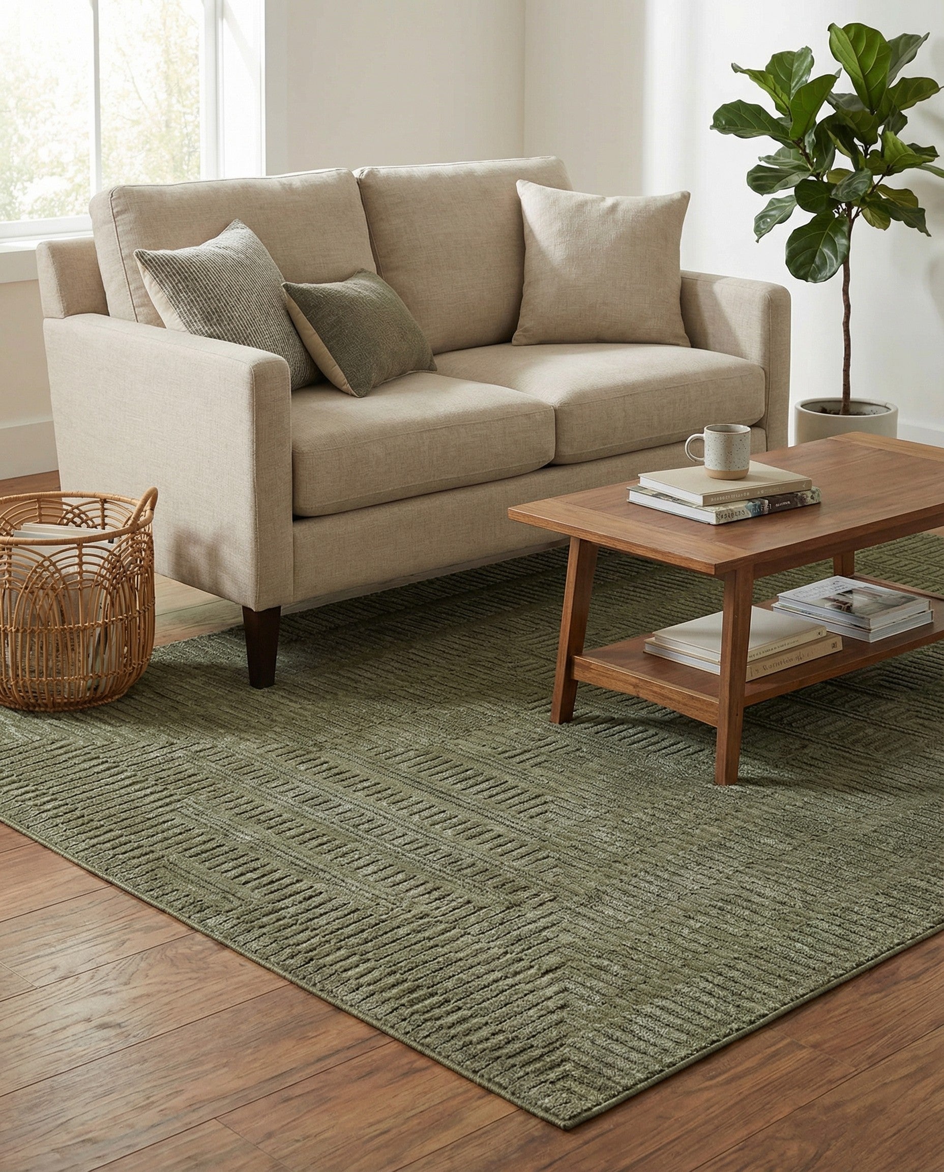 Primary image  5' x 8' Textura Designer Rug