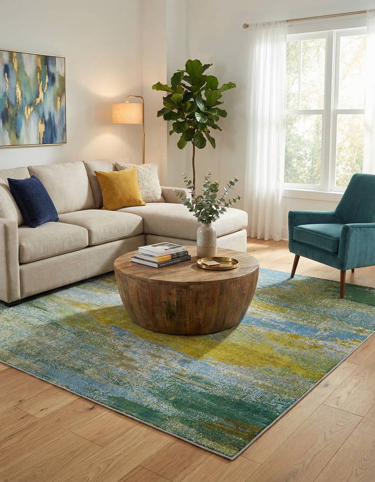 Detail image of 8' x 10' Washable Sevilla Rug