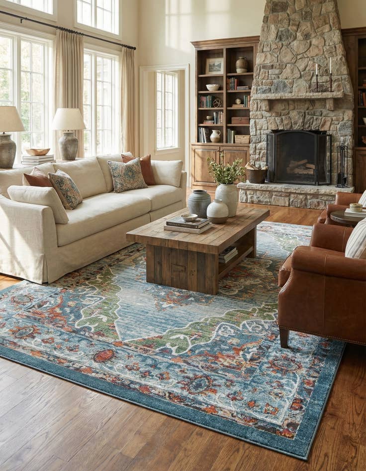 Detail image of 10' x 14' Isabella Rug