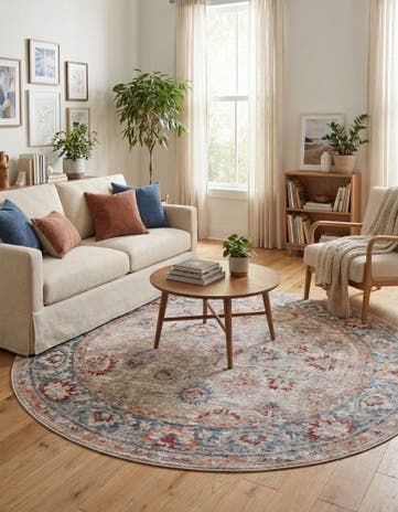 6' x 6' Noble Round Rug