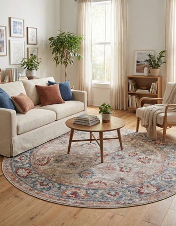 6' x 6' Noble Round Rug