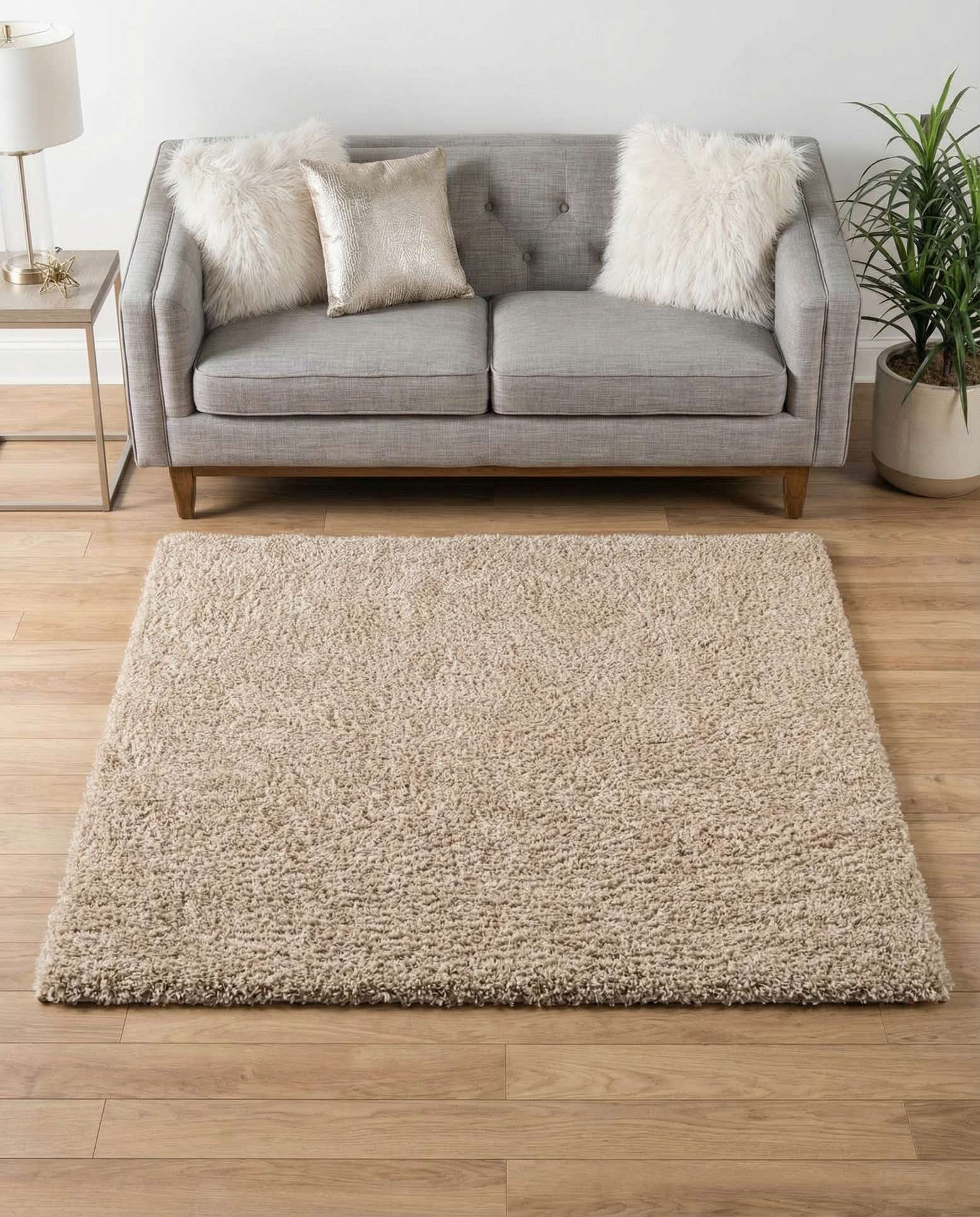 5' 3 x 5' 3 Zermatt Shag Square Rug