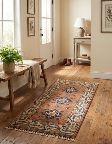 1' 8 x 3' 6 Hand Knotted Ariana Ziegler Rug