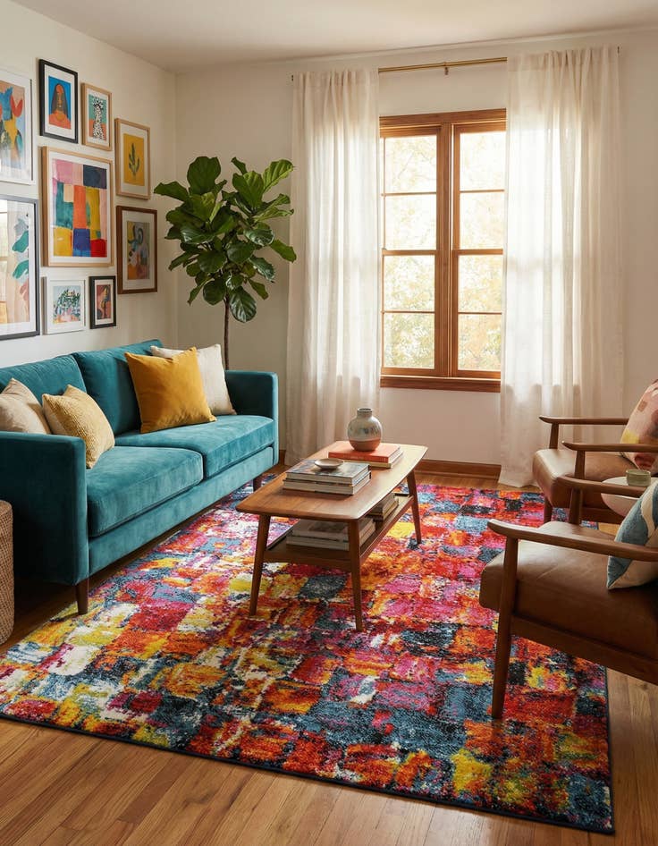 Detail image of 4' x 6' Florence Rug