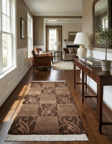 2' 8 x 5' 1 Hand Knotted Darya Wool Rug