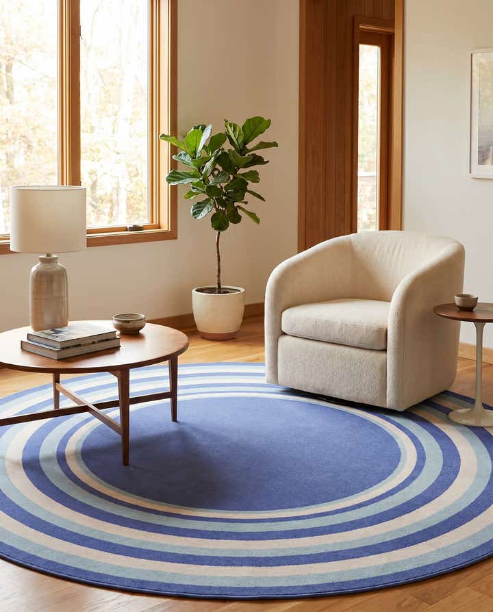 7' 10 x 7' 10 Lotus Round Rug
