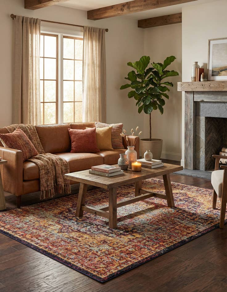 Detail image of 5' x 8' Charlotte Rug