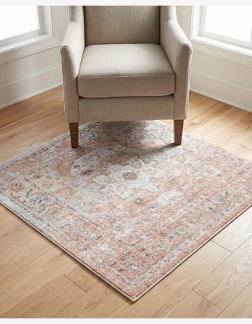 3' 3 x 3' 3 Madeline Vintage Square Rug