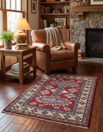 2' 1 x 3' 1 Hand Knotted Kazak Rug