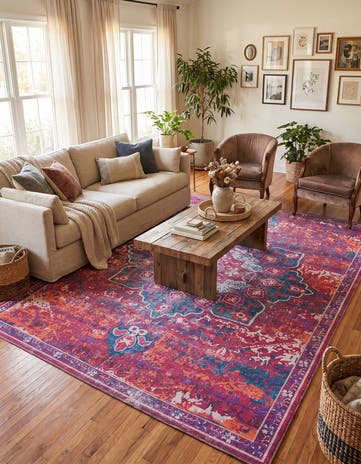 7' 10 x 11' Washable Francesca Rug