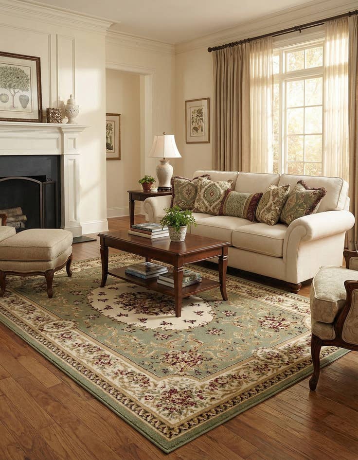 Detail image of 5' 3 x 8' Chateau Rug