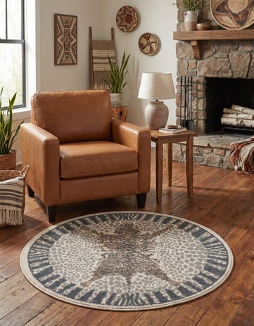 3' x 3' Savannah Round Rug