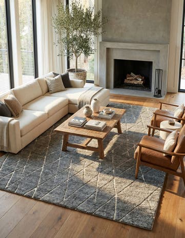 10' x 14' 1 Atlas Moroccan Wool Rug