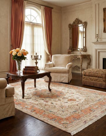 4' 9 x 7' 1 Tabriz Rug