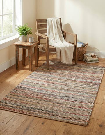 Hand Woven Chunky Jute Rug