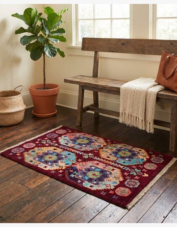 2' 1 x 3' 1 Hand Knotted Ariana Ziegler Rug