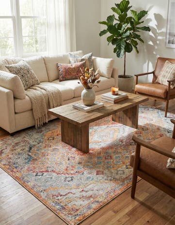 Orange Brooklyn Rug