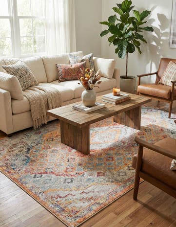 Orange Brooklyn Rug