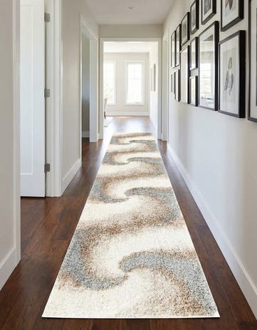 2' 7 x 13' Soft Touch Shag Runner Rug