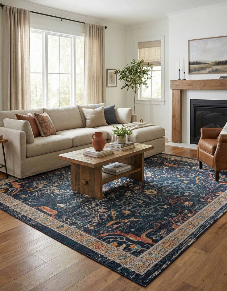 Detail image of 10' x 10' Lola Square Rug