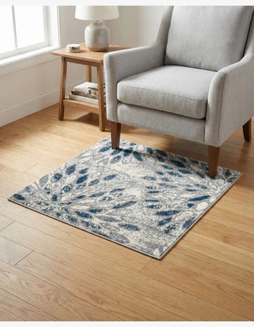3' 3 x 3' 3 Charleston Square Rug