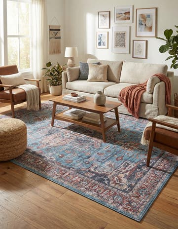 7' 3 x 10' Washable Maahru Rug