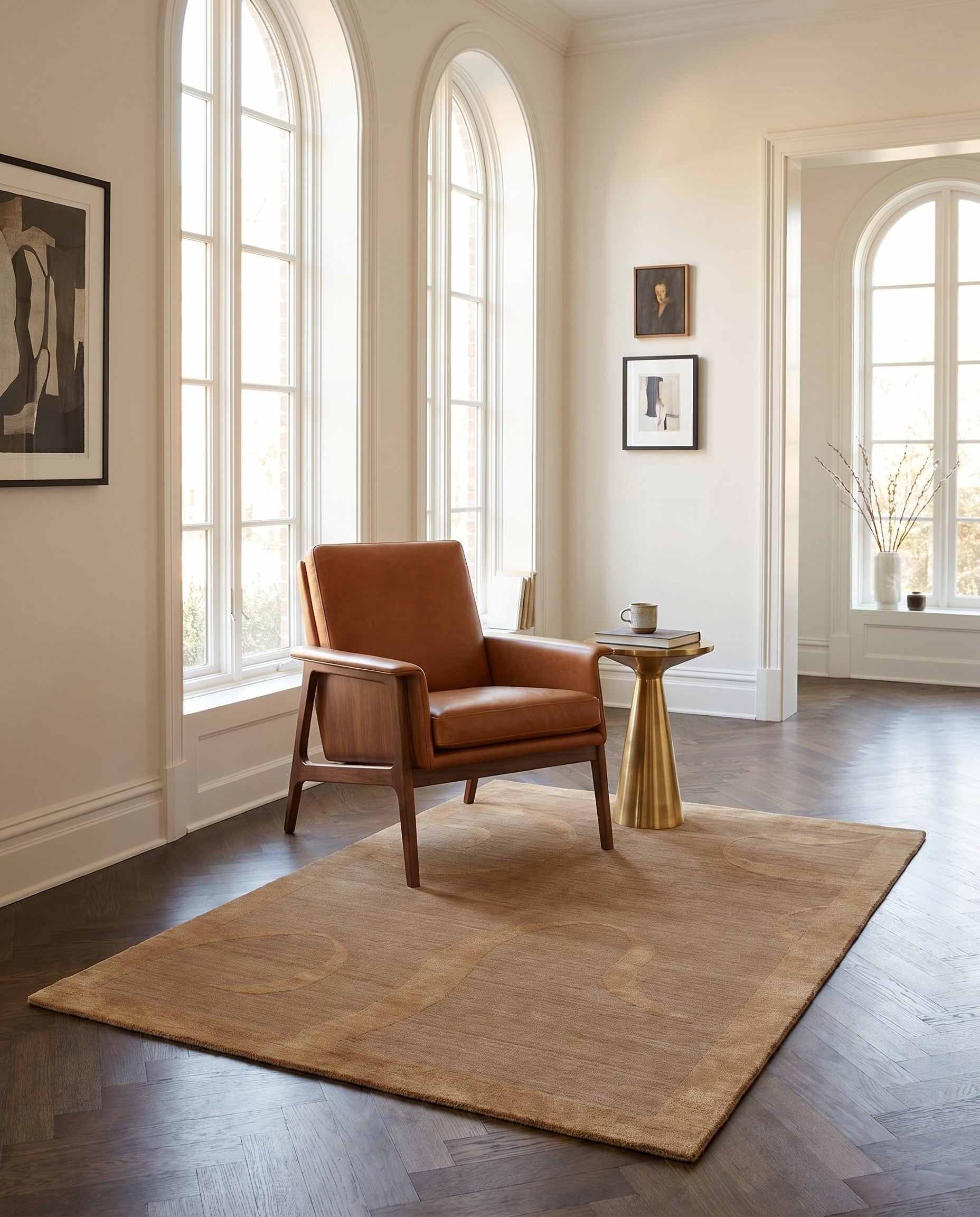 4' x 5' 11 Hand Knotted Odegard Rug