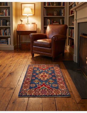 2' x 3' Hand Knotted Kazak Rug