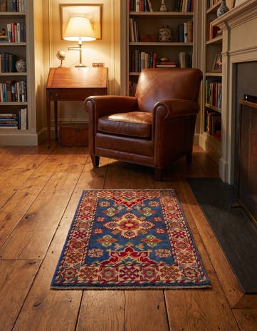 2' x 3' Hand Knotted Kazak Rug